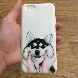 Cute dog case ip 6/6s FREE GIFT